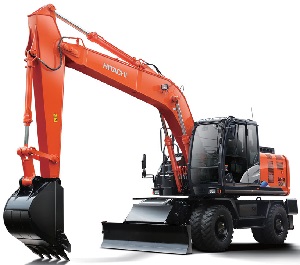 Аренда колесного экскаватора Hitachi ZX190W-5A