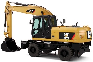Аренда колесного экскаватора CAT M322D2