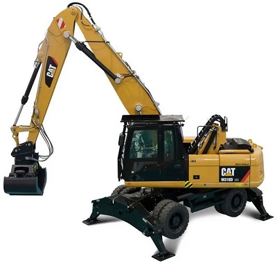 Аренда колесного экскаватора CAT M318D
